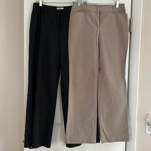 Two Pairs Ann Taylor Loft “Ann” Pants, 4